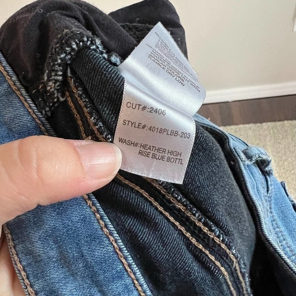 ARTICLES of Society Heather High Rise Skinny Ankle Jeans Distressed Stretch 26 - Picture 8 of 8